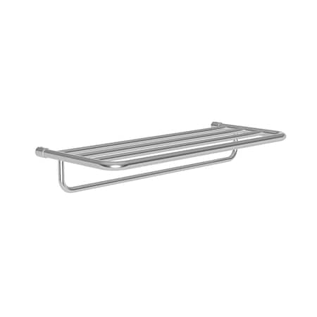 Ginger 24" Hotel Shelf Frame With Towel Bar in Polished Chrome XX43S-24/PC
